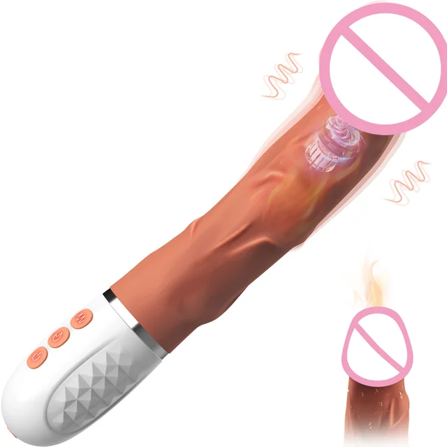 Real Simulation Heating Dildo Vibrator 1