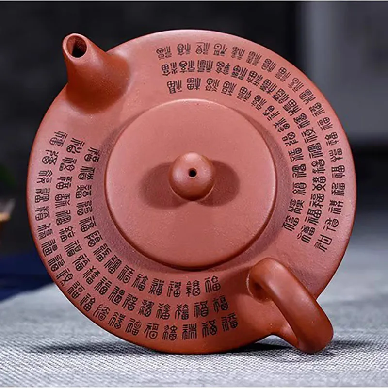 China Yixing Zisha Teapot Purple Clay Pot Home Handmade Kettle Teaware Purple Clay Teapot Tea Utensils Tea Making Tools 140ML