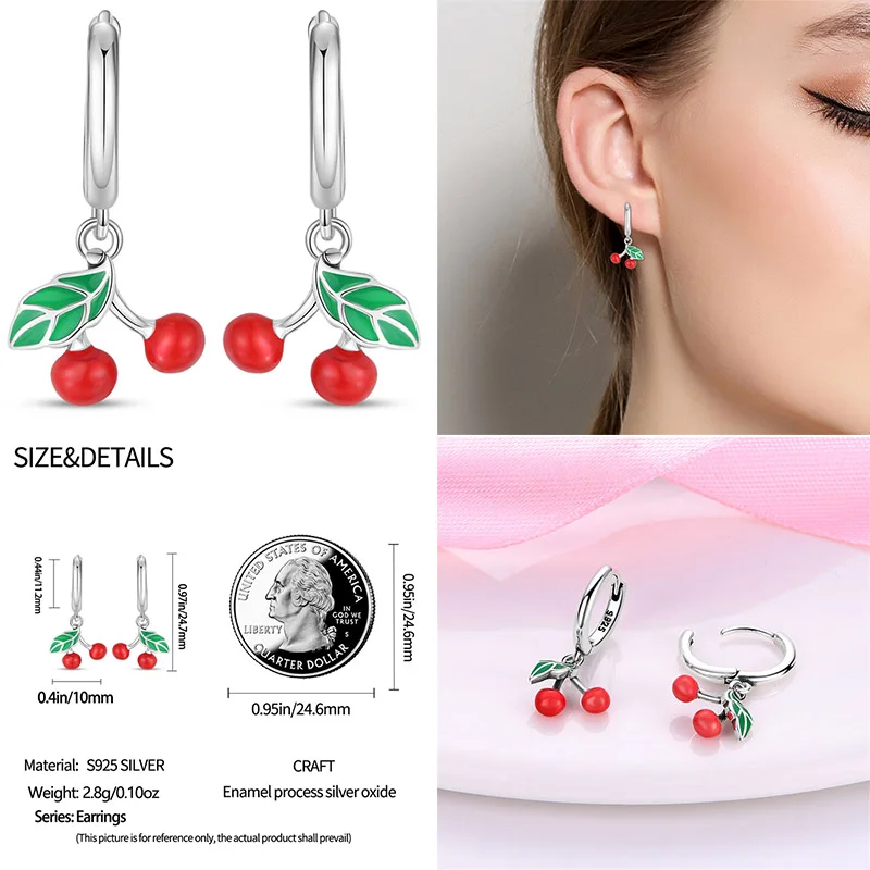 블루 여행 매직 아이 귀걸이 원래  포장 CZ 스타 문 후프 귀걸이 약혼 웨딩 쥬얼리