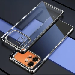 Electroplating Silicone Soft Shell Phone Case with All - Inclusive Lens Protection for Honor 600 (Silver)