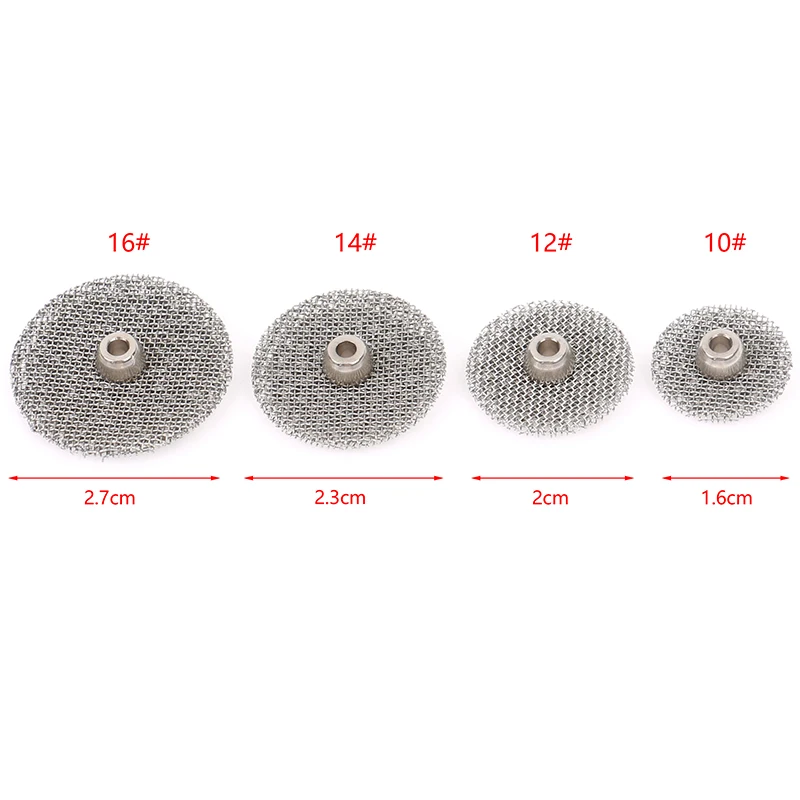 Ceramic Nozzle Cups 1Pc Mesh For Tig Welding White Ceramic Nozzle 10# 12# 14# 16# 1.6mm/2mm/2.3mm/2.7mm Mesh