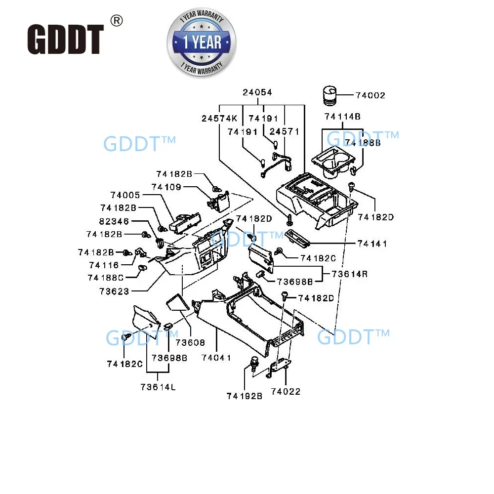 Trasmission or Transfer Case Rubber Dirty Cover Pajero V80 V90 Shift Lever Panel Trim Montero V70 8015A066 1 or 3 Pcs transmission cover