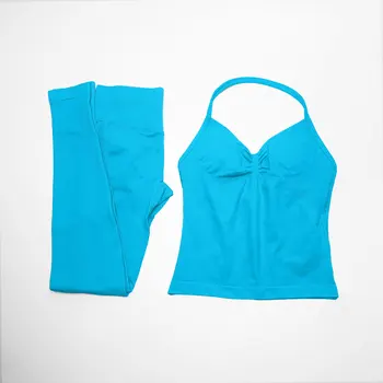 Ensemble Yoga Femme 2 Pièces : Brassière & Legging