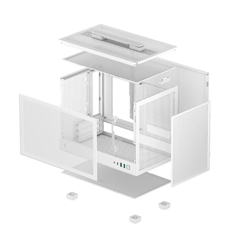 Deepcool CH160 MINI-ITX Handheld PC Case Computer Portable Type-C Tempered Glas Dual USB3.0 For 40 series graphics cards Chassis pc case pc chassis mini itx desktop case
