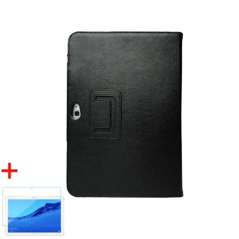 

Чехол и стекло для Samsung Galaxy Note 10,1 2012, защитный складной чехол-подставка из искусственной кожи N8000 N8010 N8020, чехлы 10,1 дюймов