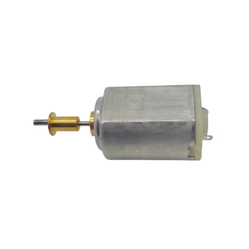 FF-390 /FF-337PA 마이크로 DC 2.4V 3.2V 소형 모터, 헤어 클리퍼 모터용, 저전압 고속 구리 휠