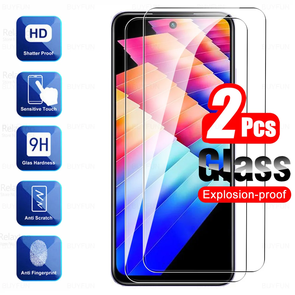 Pellicola Salvaschermo 2 Pezzi Per Infinix Hot 30 4G Vetro Temperato Su Per Infinix Gt 10 Pro Note 30I 30 Vip Hot30 Play Nfc 20S 20I 20 5G