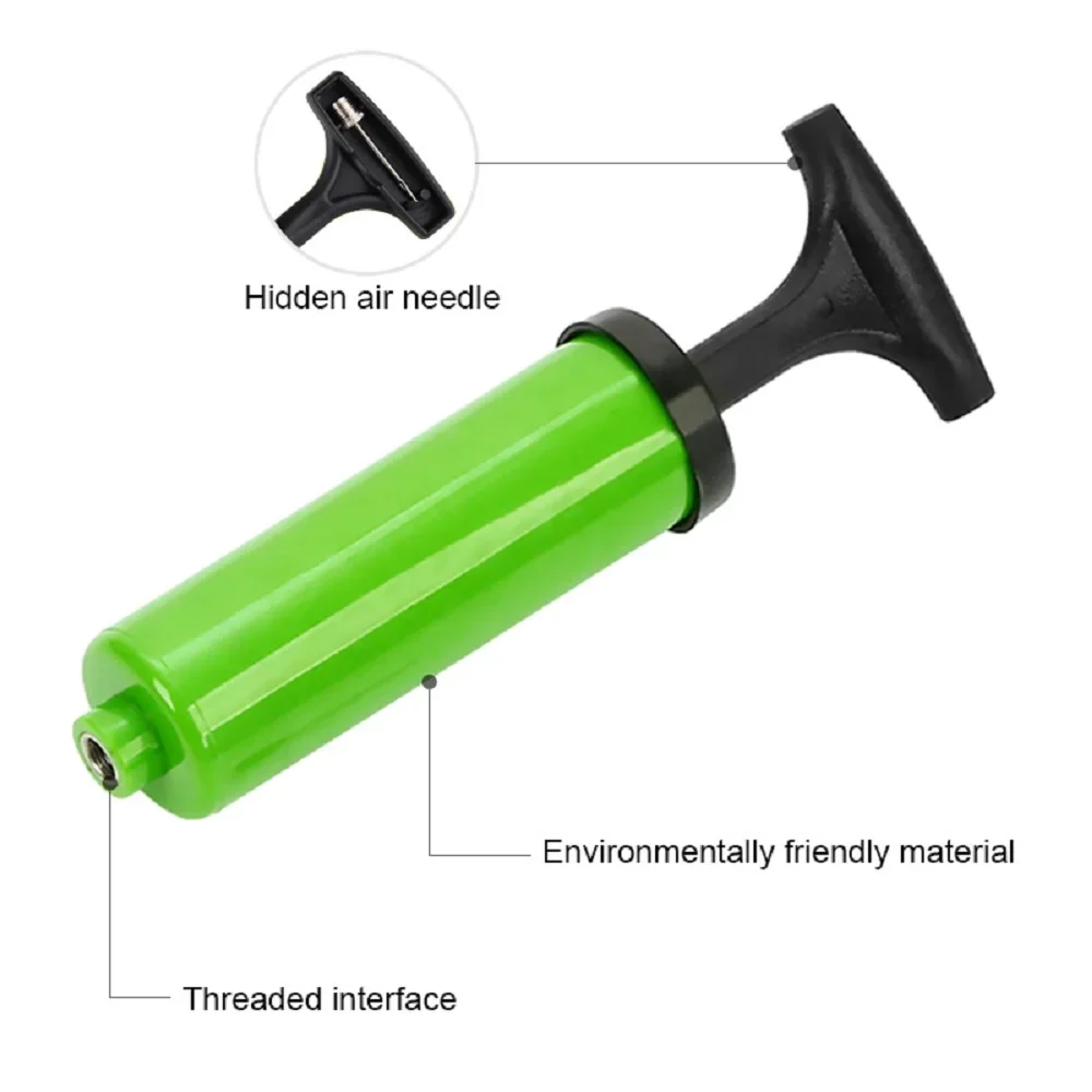 Bike Accessories Bicycle Football Soccer Air Pump Swimming Ring Beach Ball Inflatable Basketball Pump Inflating Needle 3
