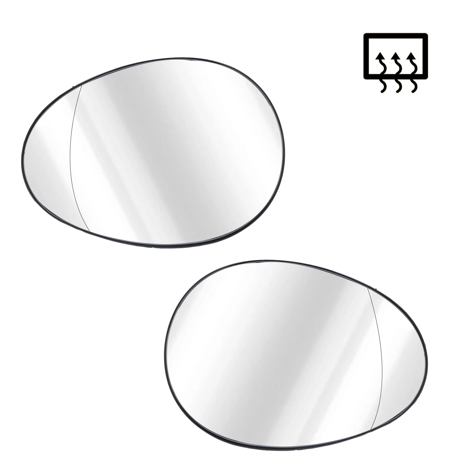 

Car Side Wing Mirror Glass Heated Rearview Mirror Glass For Mini Cooper R55 R56 R57 R58 R59 2007‑2015 Left/Right