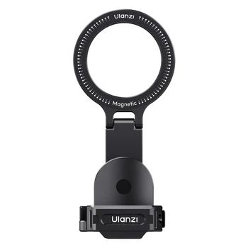 Ulanzi PMO1 Pocket 3 Magnetic Expansion Adapter with Cold Shoe for Action Camera Smartphone Holder Travel Livestreaming Vlog