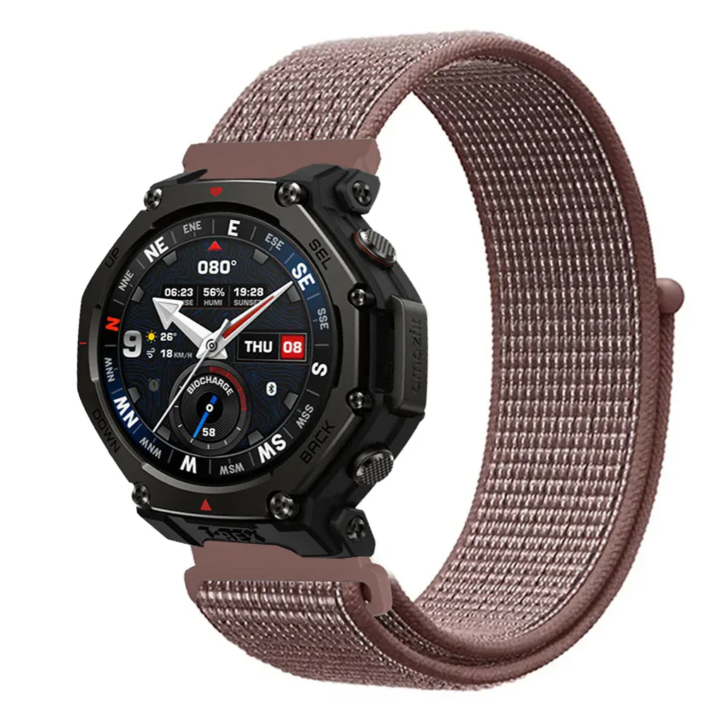 Nylon Loop Band in Black - Breathable & Adjustable