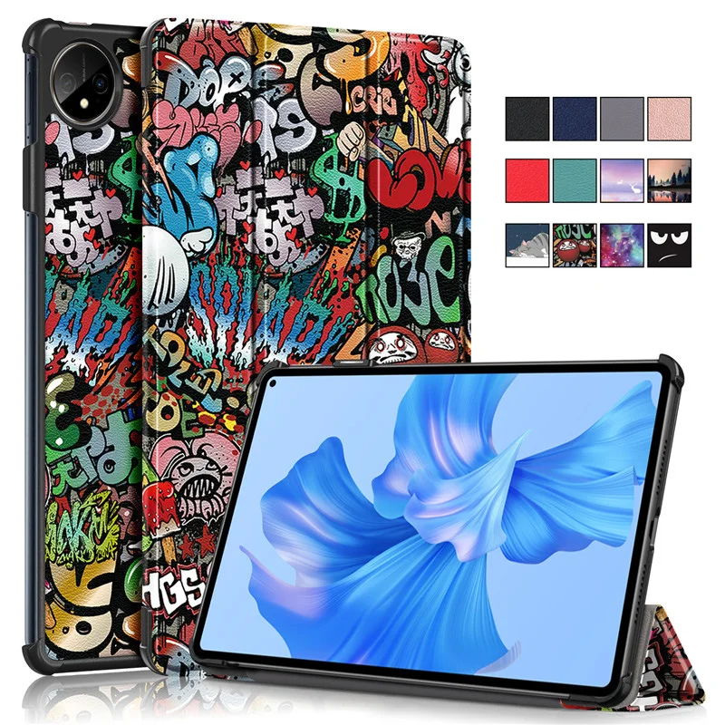 

Funda For Huawei Matepad Pro 11 2022 Case GOT-AL09 /GOT-AL19 GOT-W29 Leather Painted Folding Hard Mate Pad Pro 2022 Smart Cover