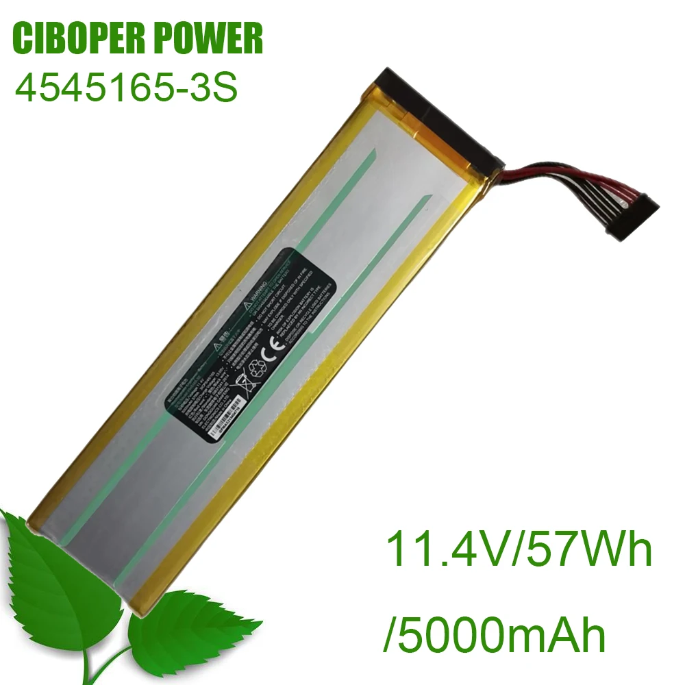 CP New Laptop Battery 4545165-3S 11.4V/5000mAh/57Wh For For GPD winmax WIN MAX Notebook