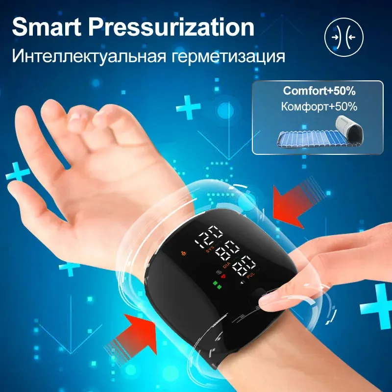 Blood Pressure Monitor 2 User Medical Digital Blood Pressure Monitor Blood Pressure Meter Tonometer Baumanometer Tensiometer Sphygmomanometer Pulse