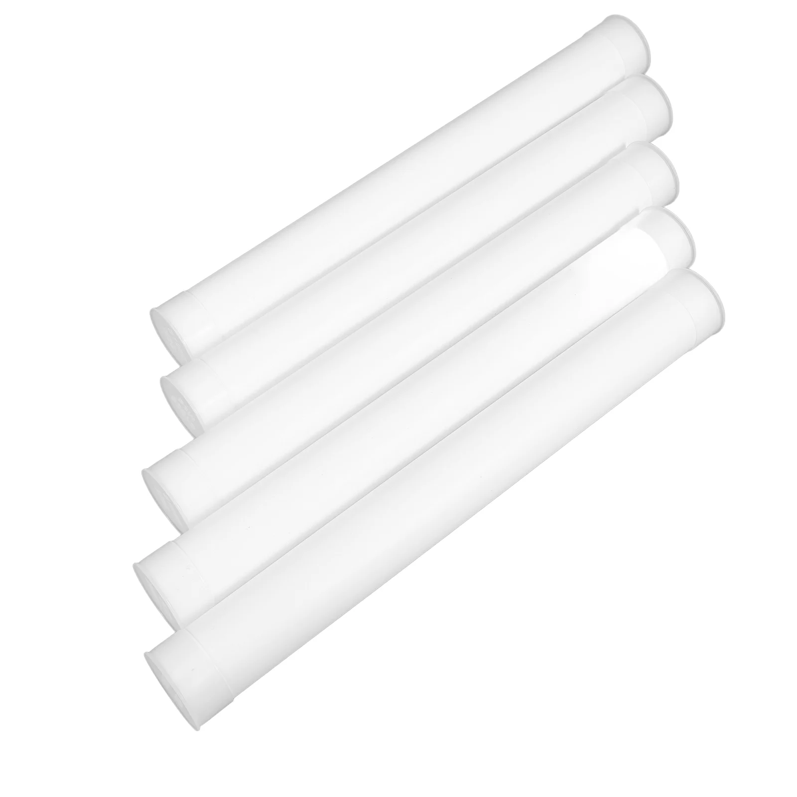 우편물 보관 튜브 포스터 거치대 튜브, 문서 배송 튜브, 31cm, 5 개