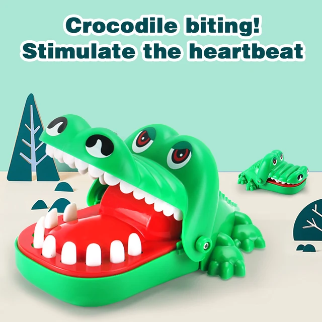 Crocodile Teeth Finger Biting Game and Shark Mouse Biting Hand Funny Toys for Children and Adult Stress Relief Prank Toys 4