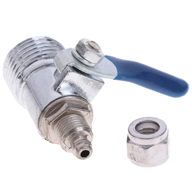 1/2''-1/4'' RO Feed Filter Water Adapter Ball Valve Tap Reverse Osmosis Switch