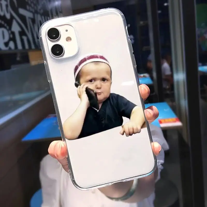 Babaite Funny Hasbulla Transparent Phone Case - Soft TPU Cover