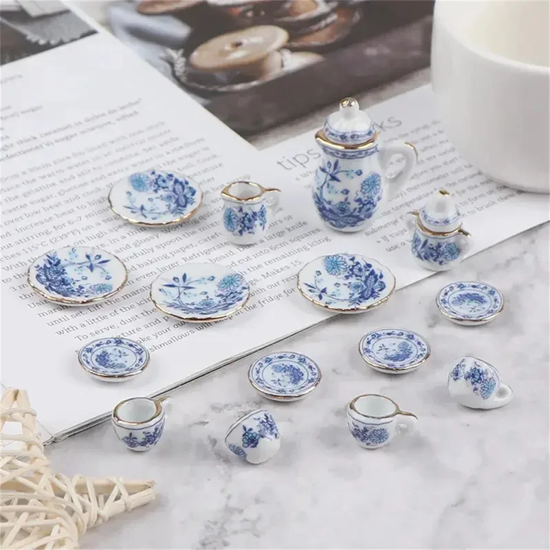 Miniature Porcelain Tea Set 5