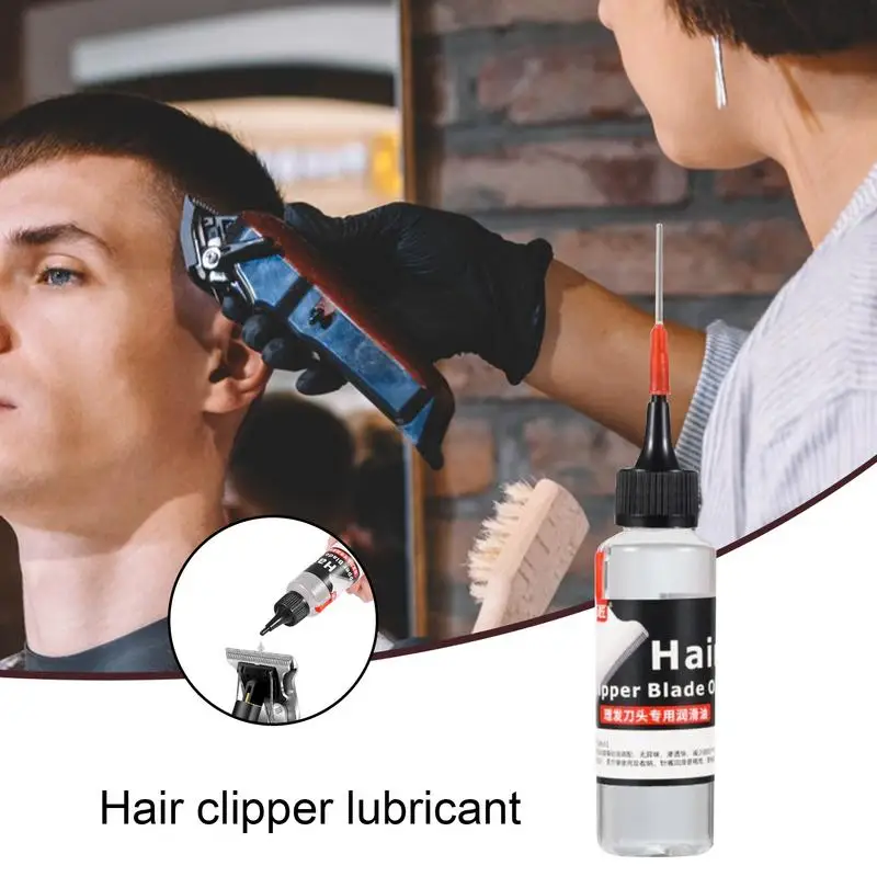 Trimmer lubricating oil Hair scissors lubrication Reduce metal friction No odor For hair cutting tool maintenance lubrication 2
