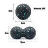EPP 8cm Peanut Balls Body Massage Fascia Ball High Density Muscle Relaxation Lacrosse Fitness Yoga Myofascia Ball Relieve Pain 6