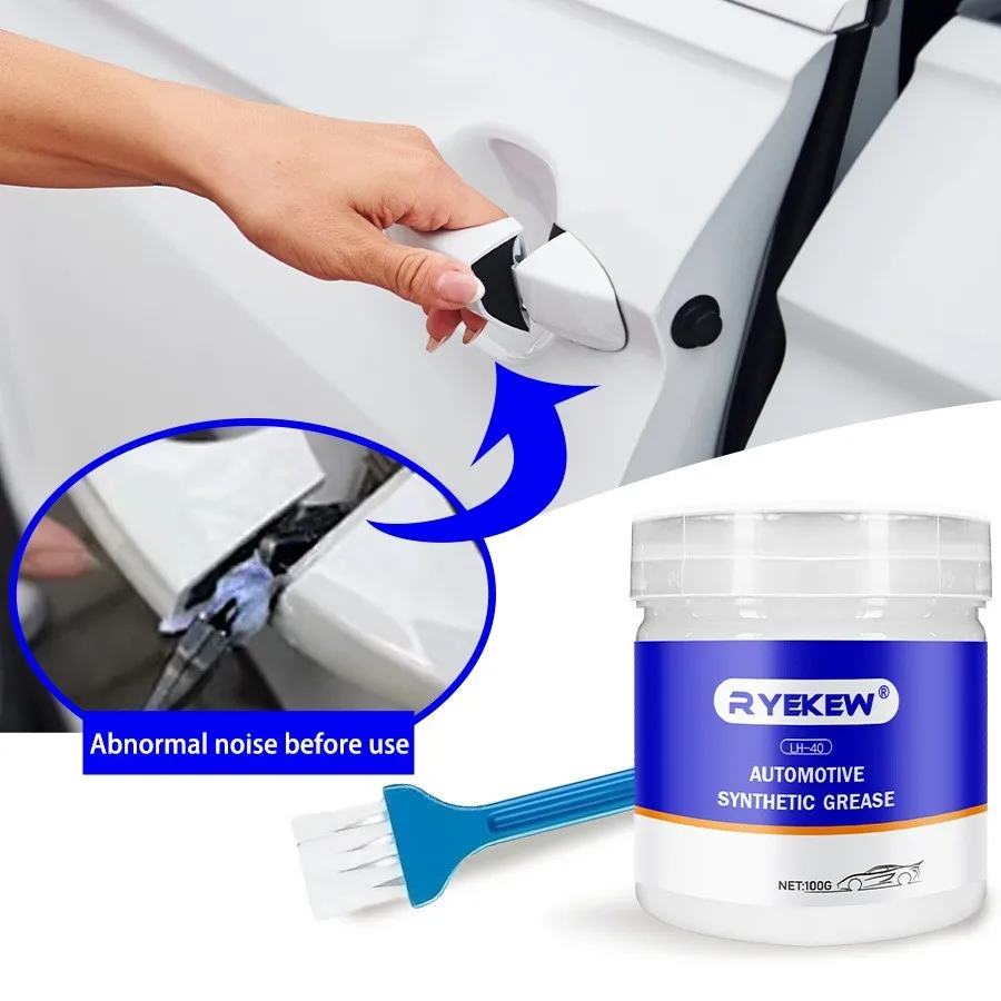 Multi-Purpose Synthetic Grease Automotive Door Channel Lubricant Sunroof Track & Moving Parts Maintenance All-Season Waterp