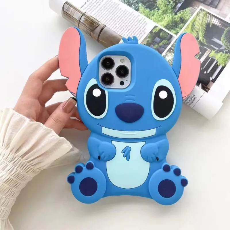 

Cute Crtoon 3D Monster Phone Case Suitable for iPhone 14 13 12 11 Pro Max XS X XR 8 7 Plus Soft Fall Protection