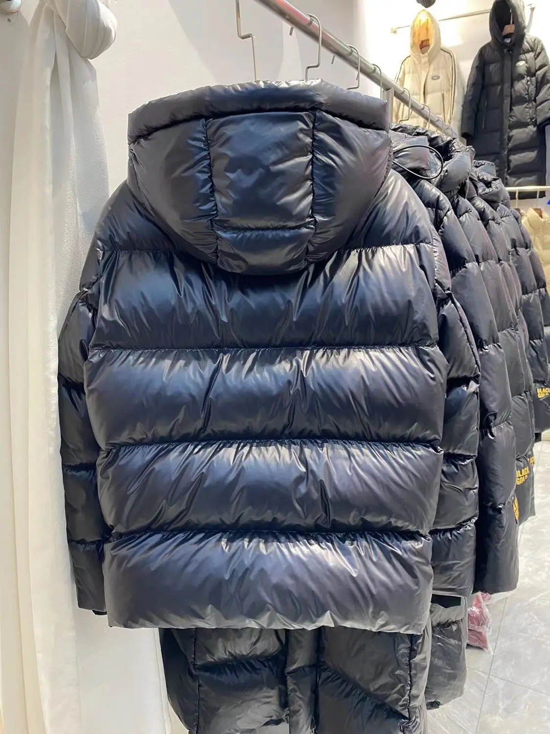 Goose Down Jacket Worn