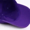 New Fashion Designer Purple Hats Outdoor Sports Baseball Cap Unisex Adjustable Cotton Customized Embroidery Plain Baseball Cap 5