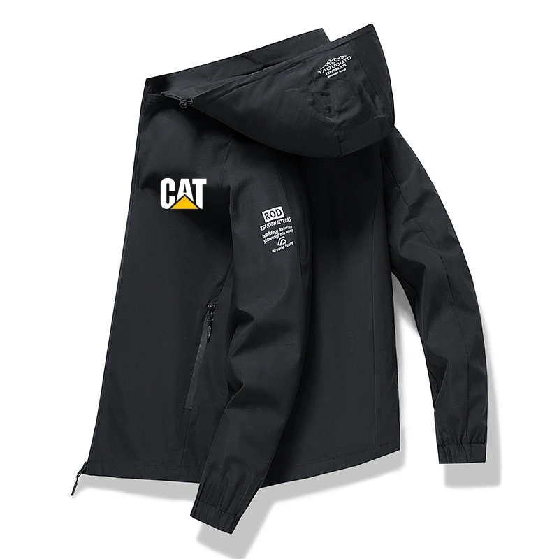 CAT Men's Waterproof Hiking Jacket Women Windbreaker Camping Hunting Running Trekking Fishing Coats Outdoor Sport