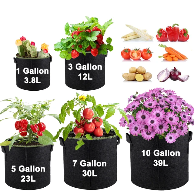 Vastag Ültetési Táska Burgonya Szövet Zöldség Palánta Érez