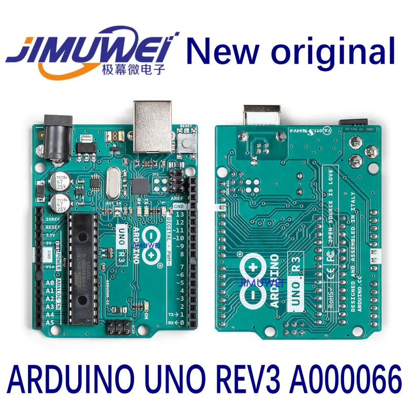 Arduino UNO Rev3 Development Board, ATmega328, Uno R3, A000066