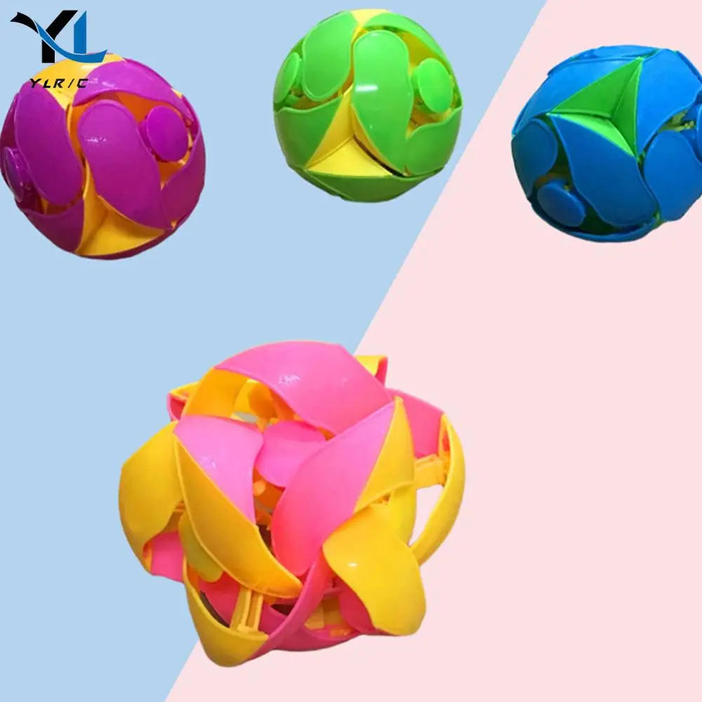 Kids Funny Color Changing Ball Color Flipping Ball Hand Throw Sensory Toy Educational Toy Outdoor Fun Sports Kid Gift