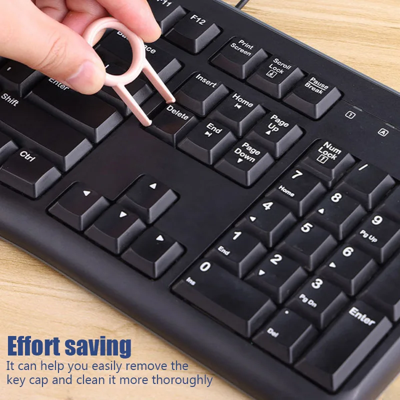Keyboard Cleaning Kit 7-in-1 Laptops Cleaner with Keycap Puller, Multifunctional Keyboard Brush Cleaning Set for Airpods Phone 3