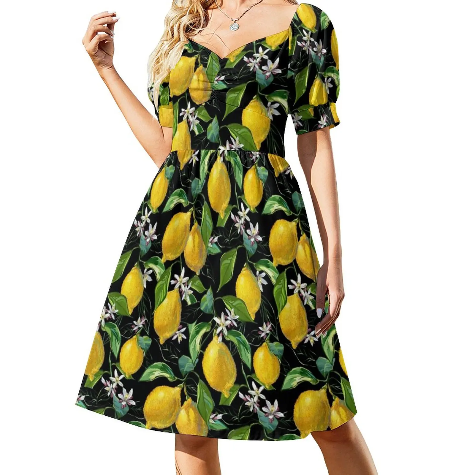Limones Frescos | Vestido Negro, vestidos de ceremonia, vestidos de fiesta, vestido de dama de honor, vestido de noche para mujer