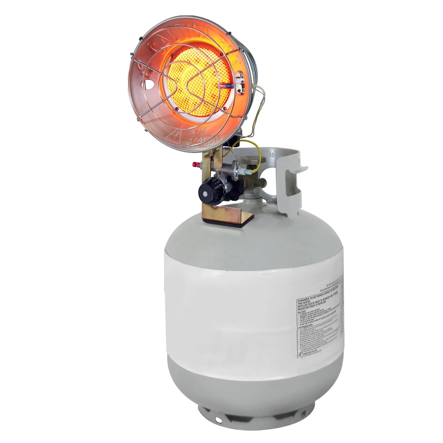 

15,000 BTU Propane (LP) Single Tank Top Portable Heater | USA | NEW