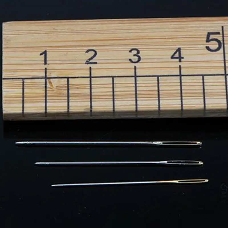 Golden Tail Embroidery Fabric Cloth Cross Stitch Needles Craft Tool Blunt Embroidery Needle Needlework Tools 30pcs
