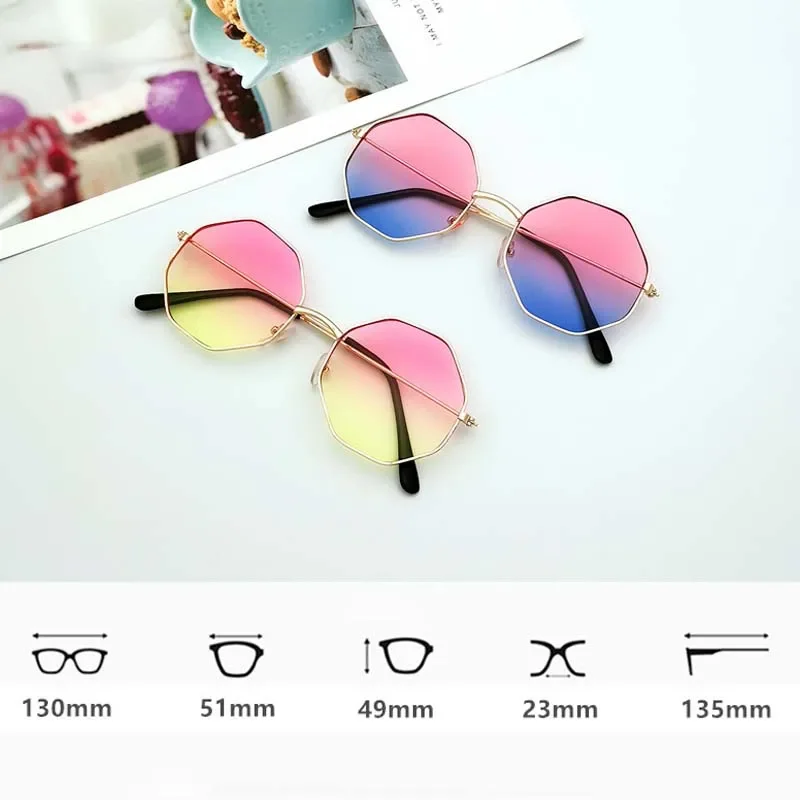 Steampunk Kids Sunglasses Boys Girls Luxury Vintage Eyewear Children Round Sun Shades Glasses Oculos Feminino Accessories