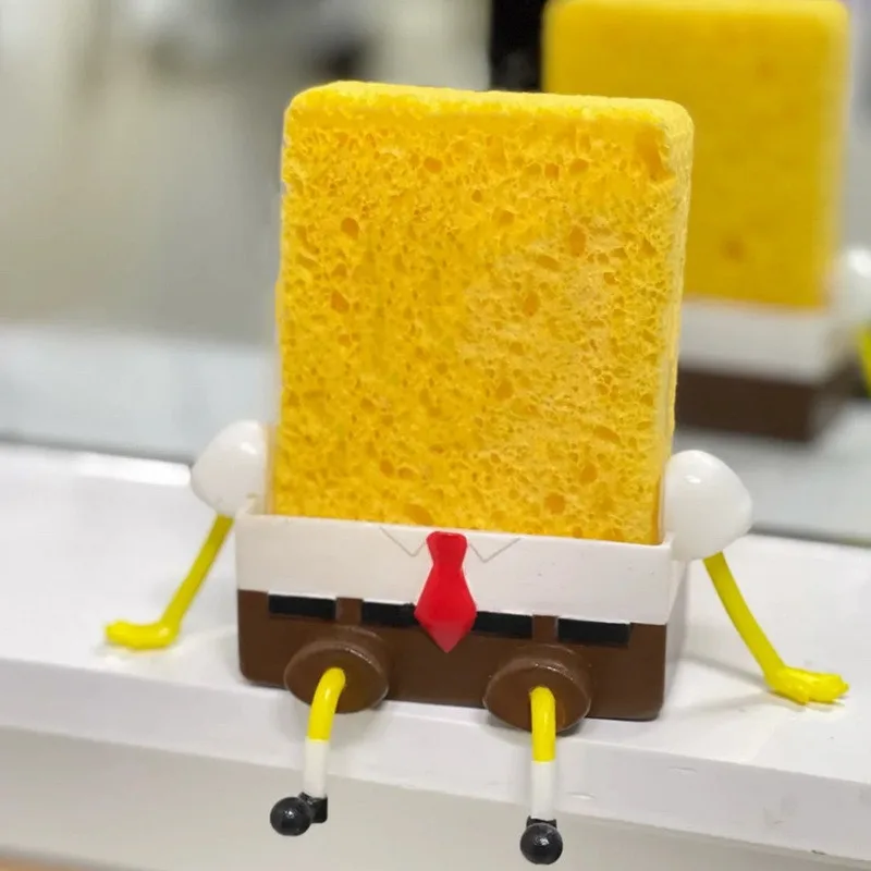 Cute Anime Sponge Cartoon Holder Kitchen Household Organizer Storage