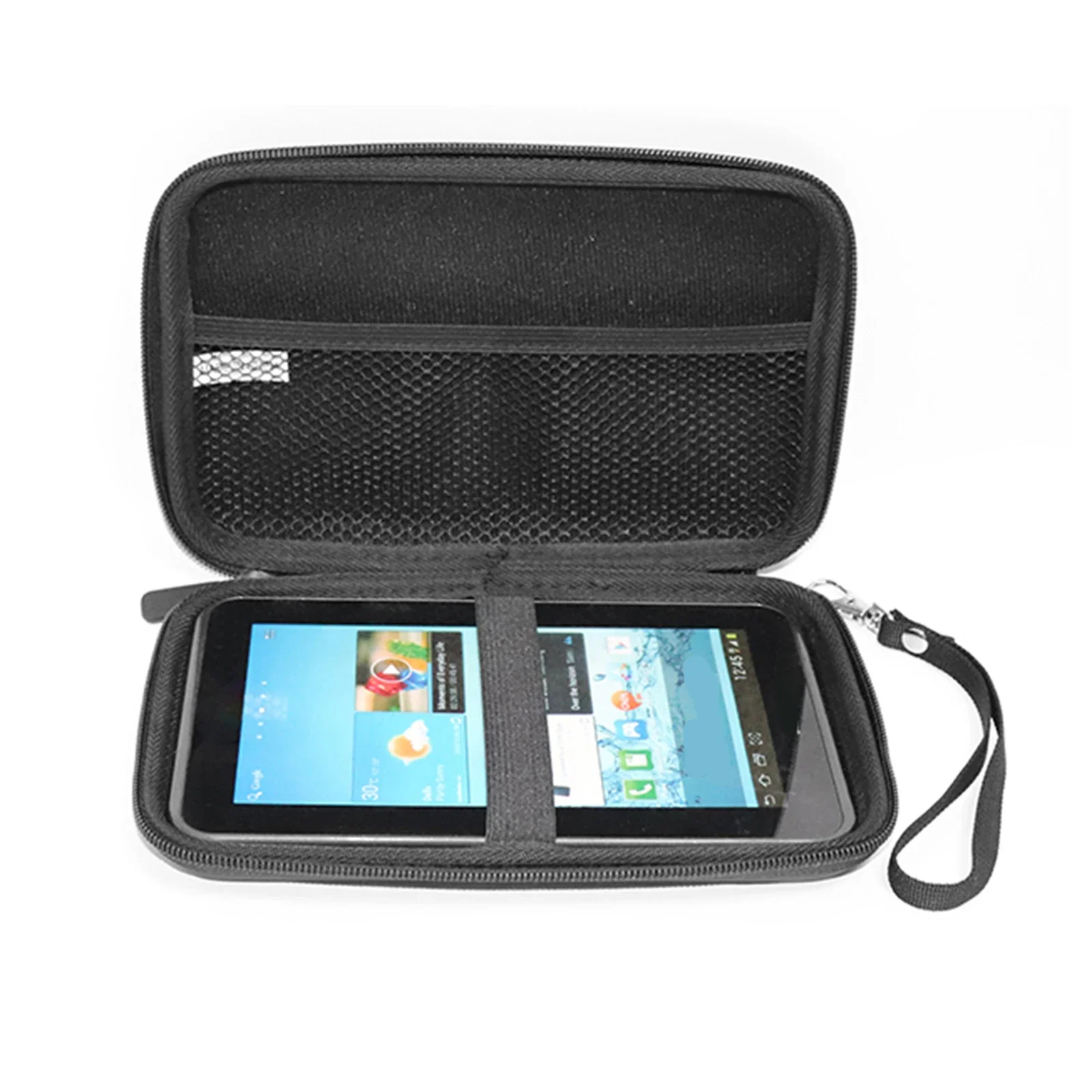 Shockproof Moisture-Resistant 7-Inch EVA Hard Shell Carrying Case with Convenient Pouch