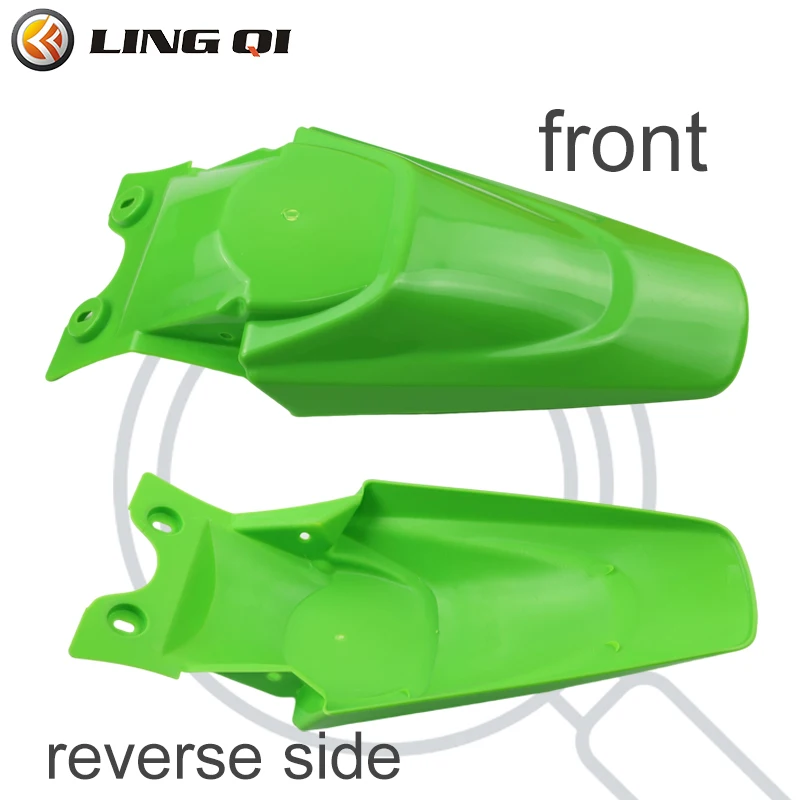 Motorcycle Rear Mudguard Fairing Body Plastic Cover Kit For KLX110 Motocross Dirt Bike Pit Bike KX65