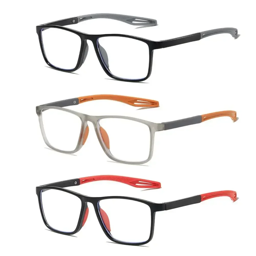 Reading glasses Anti-Blue Light Reading Glasses Ultralight Square Frame Eyeglasses Sports Glasses Hyperopia Women Men Far Sight Eyewear