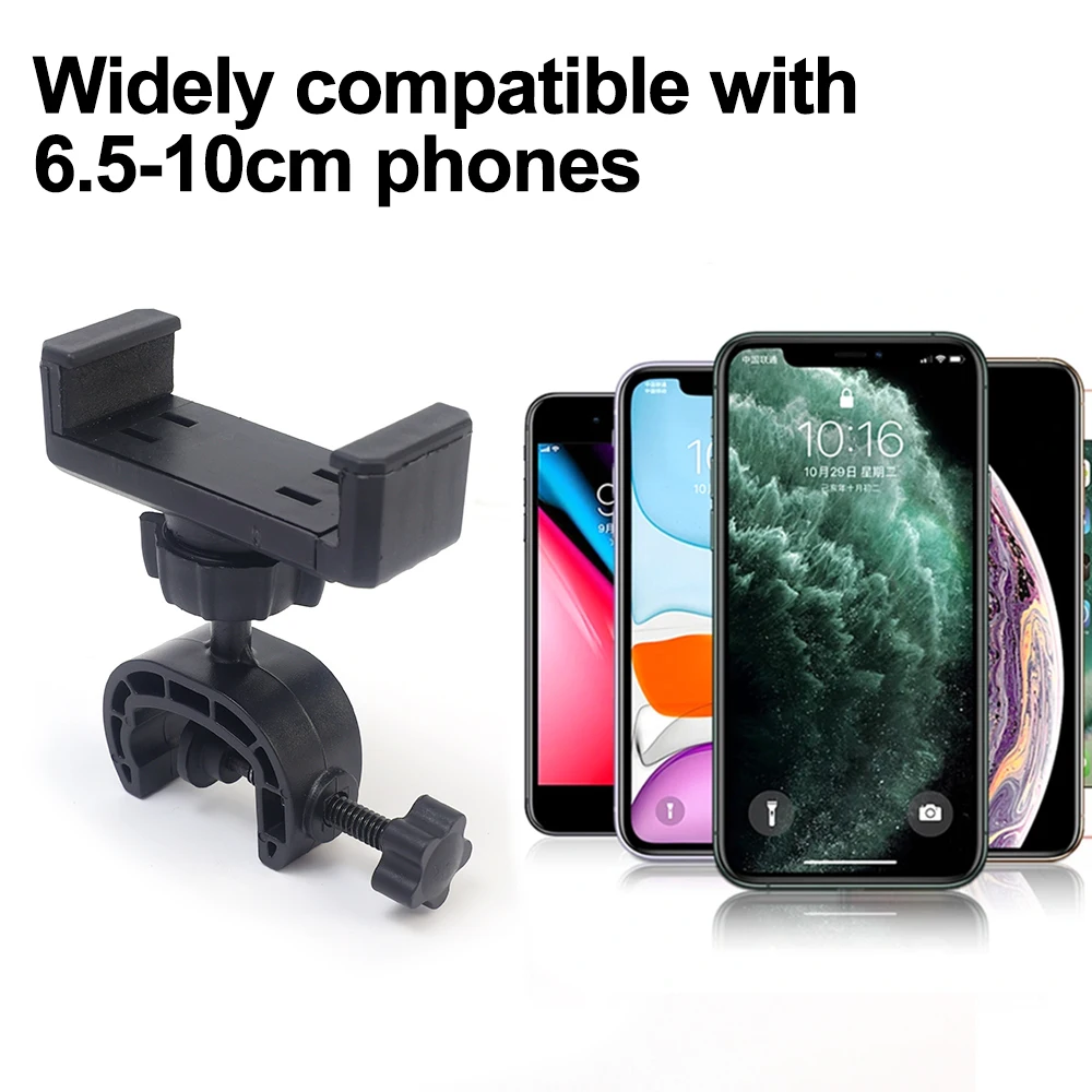 Live Multi-function Tripod Phone Bracket Universal Clip-on CellPhone Holder Webcast Fixed Clip Accessories for iPhone Samsung