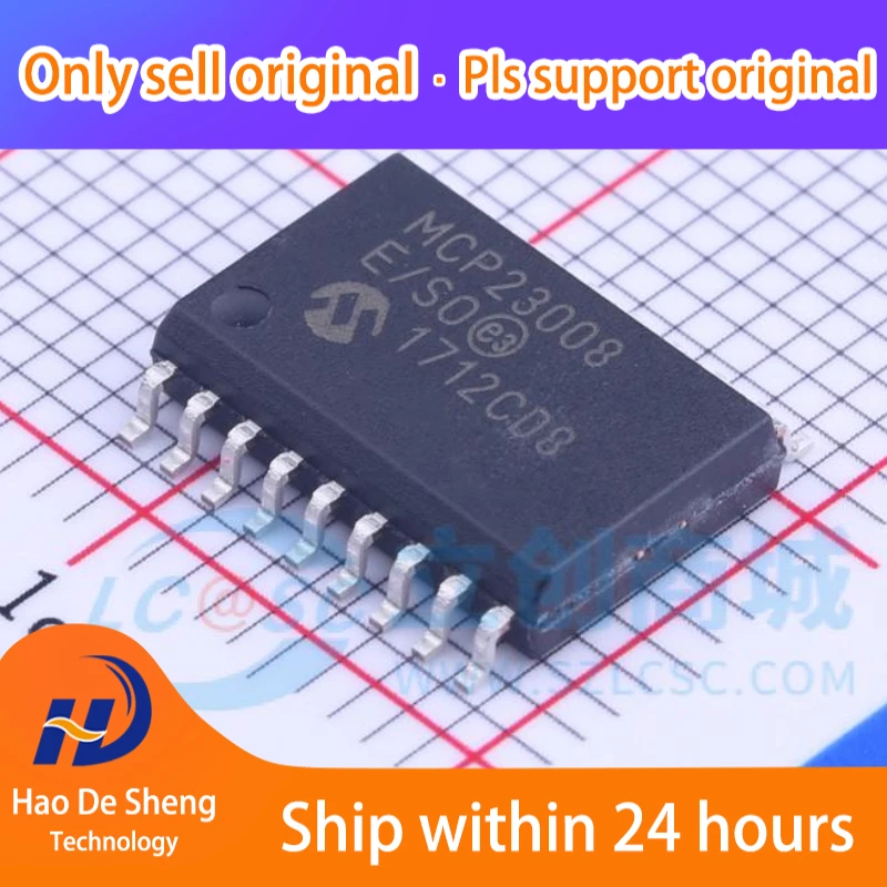 

10PCS/LOT MCP23008-E/SO MCP23008-E SOP18 New Original in Stock