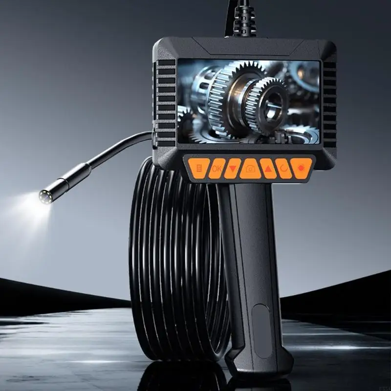 U55A는 기계적 점검을 위한 LED 빛으로 70도 화각 내시경을 방수 처리합니다.