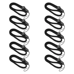 Adjustable Nylon Hand Wrist Strap Lanyard - 10PCS
