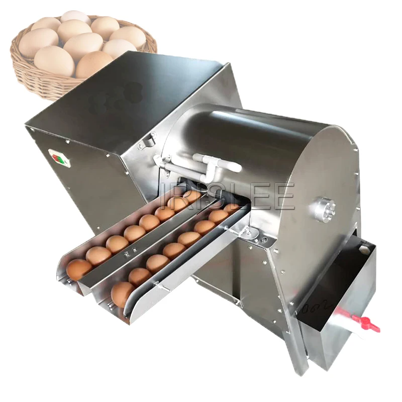

Household Goose Duck Egg Cleaning Double Row Eggs Washer Machine