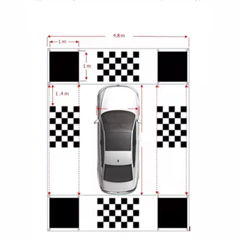 

Calibration Cloth 3d 360 4.8m Volvo Special Product For Automotive Car Camera Vw for Kia Audi BMW MB Wolkswagen Toyota Peugeot