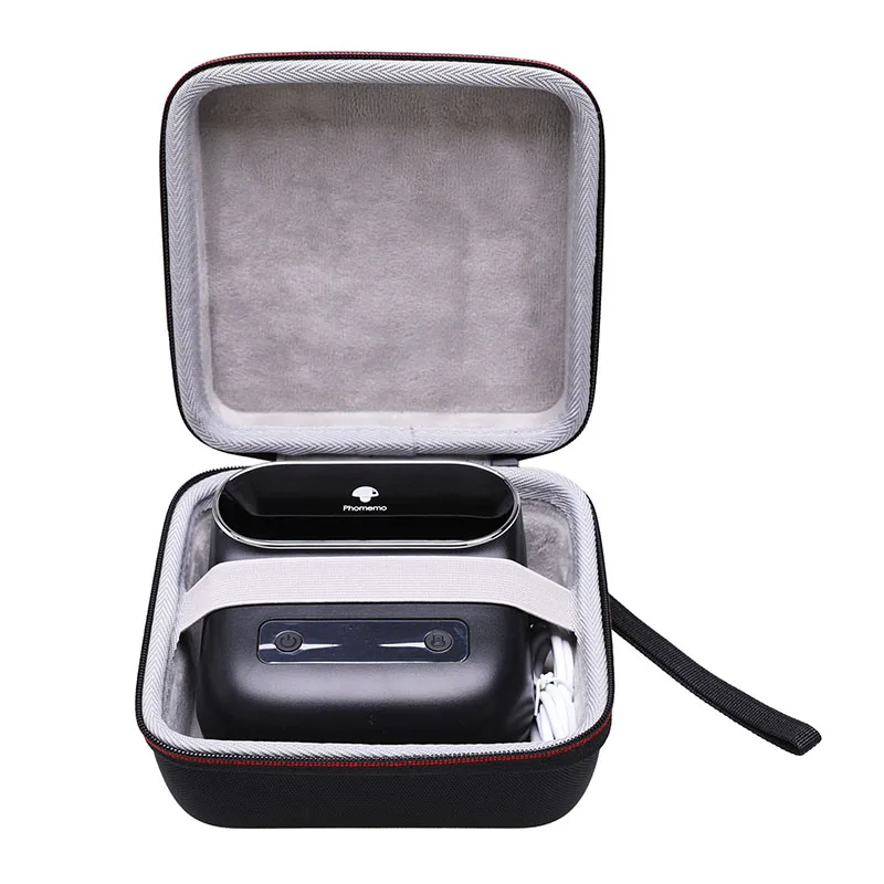 Ltgem Eva Case Duro para Phoemo M220 M110 Etiqueta Fabricante Viagem Bolsa de Armazenamento de Transporte para Impressora de Etiquetas Térmicas