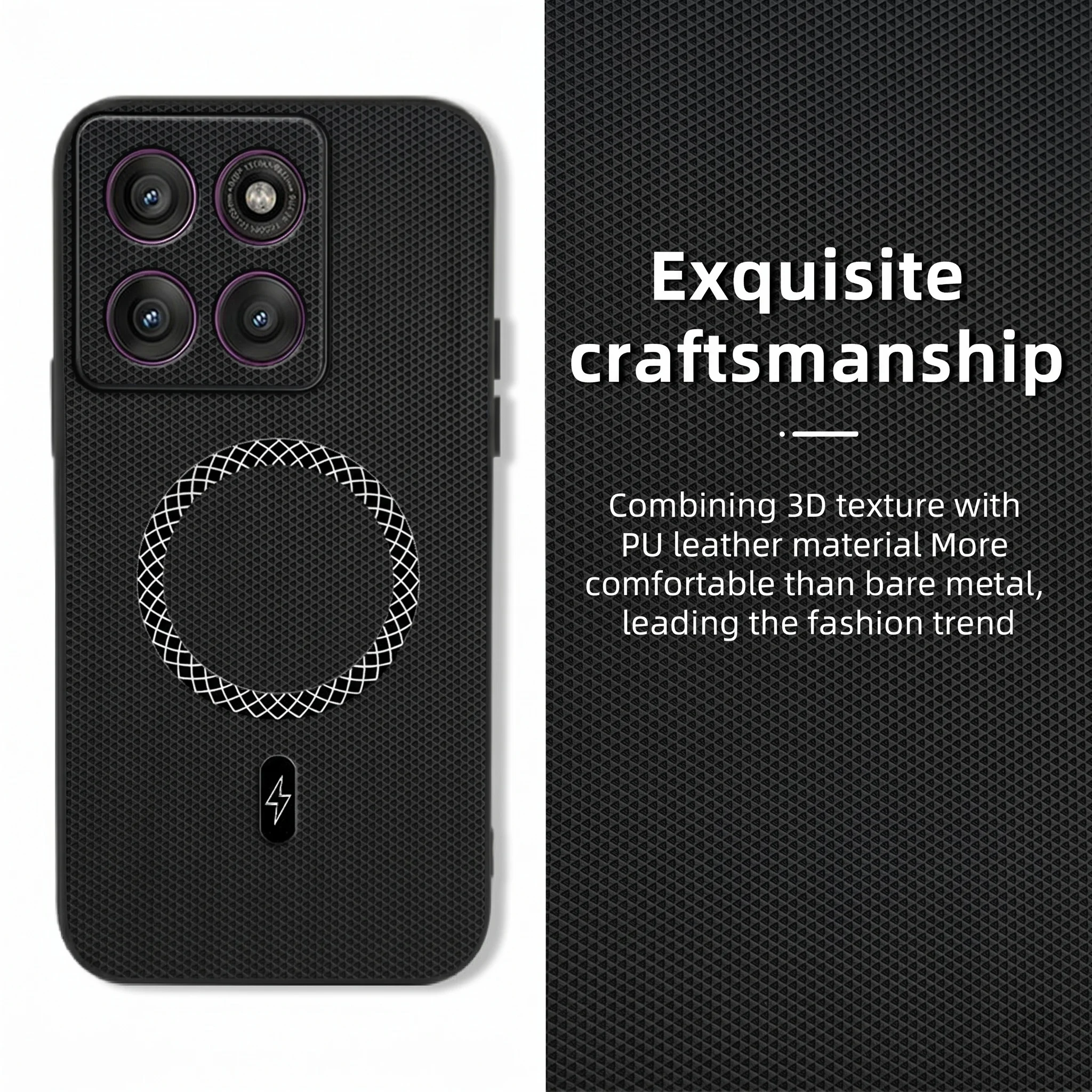 Fashion Protection Slim Magnetic Phone Case Cover